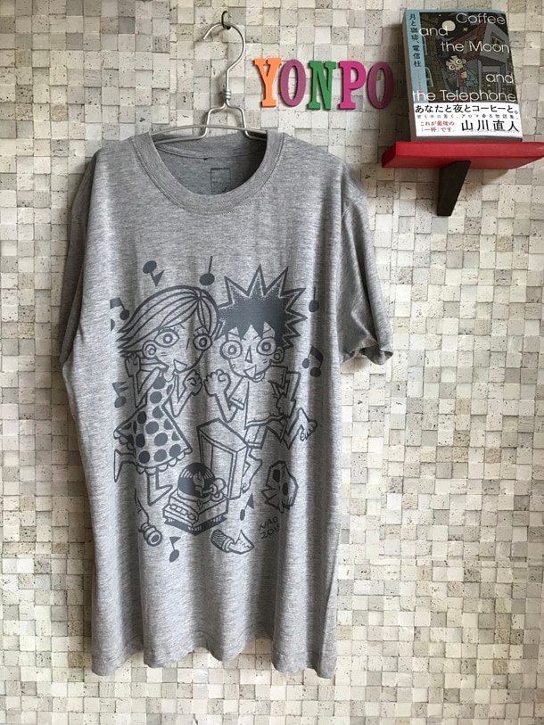 yonpoから発売された、山川直人「うたかたの日々」Tシャツ。