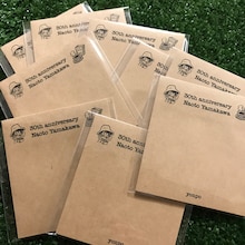 山川直人の商業デビュー30周年を記念して作られた付箋。