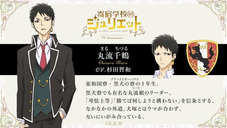 丸流千鶴のキャラクター紹介。