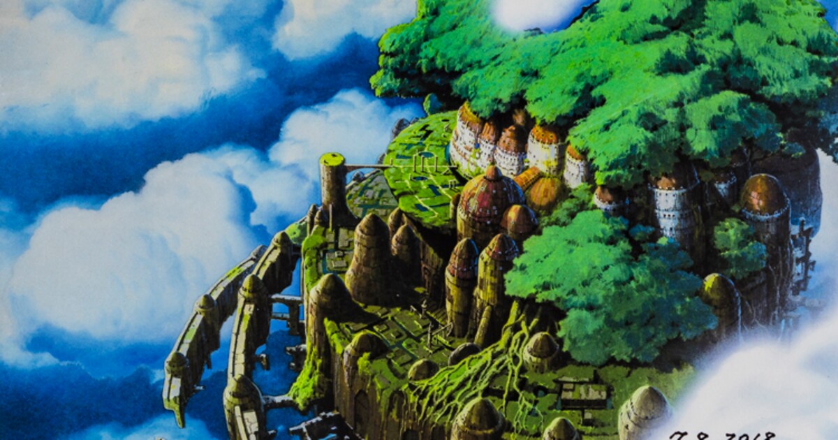 美術監督・山本二三の画集発売、「時かけ」「ラピュタ」などの複製画 