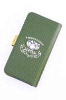 手帳型スマートフォンケースの骸。