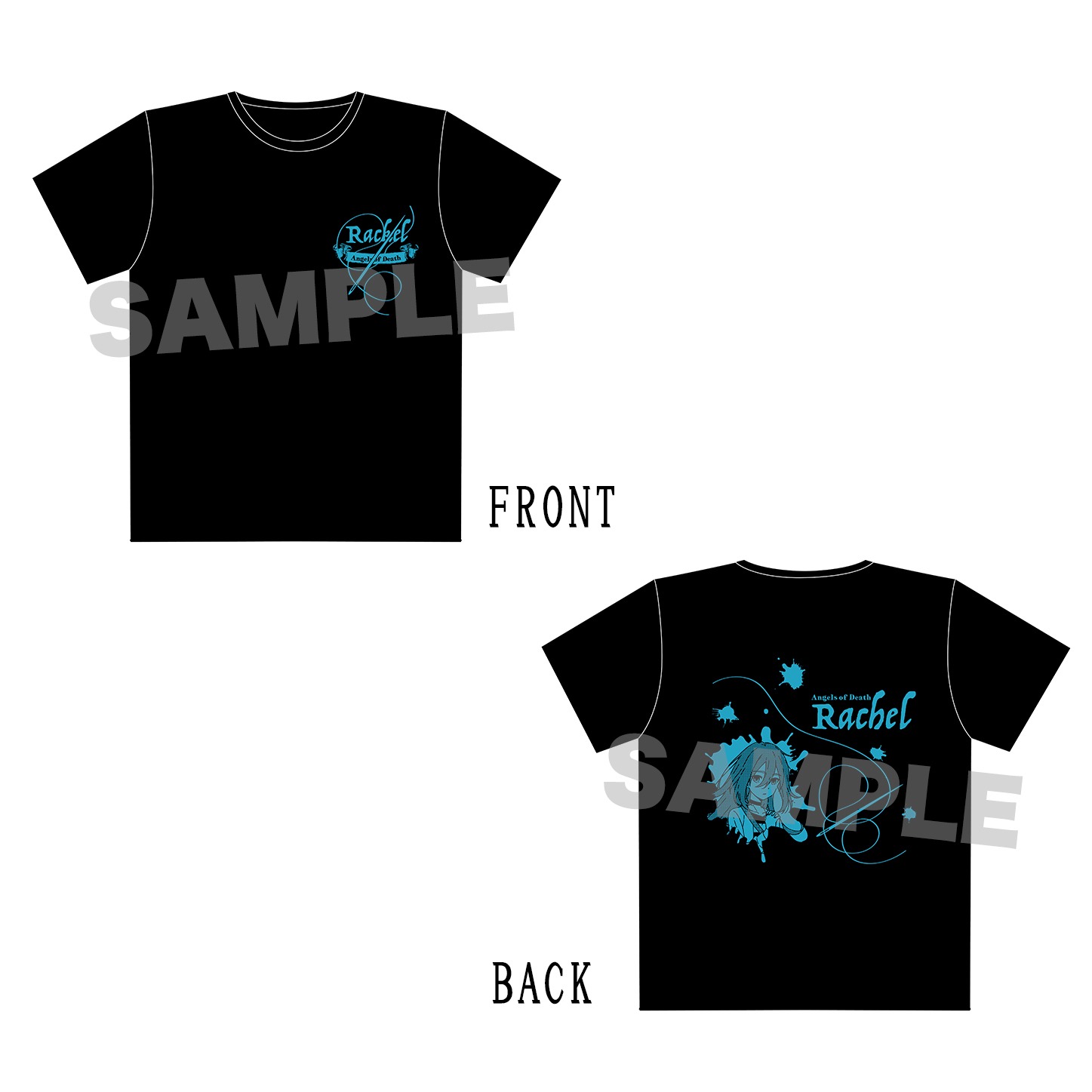 「アニメ『殺戮の天使』Tシャツ レイチェル」