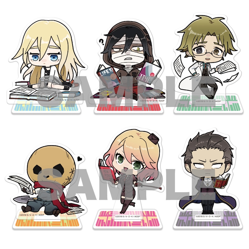 「アニメ『殺戮の天使』Tシャツ アクリルスタンド ～Time for Reading～」