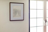 映画「時をかける少女」の設定画「踏切」の複製画イメージ。