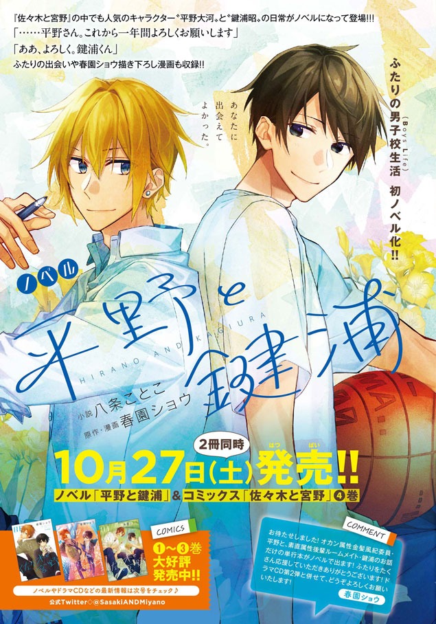 小説「平野と鍵浦」の情報ページ。