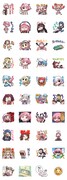 LINEスタンプ「マギアレコード 魔法少女まどか☆マギカ外伝」より。