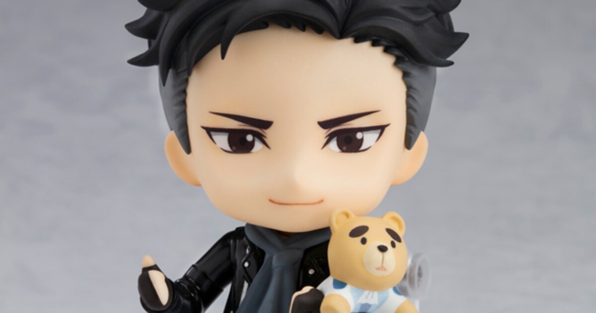 ユーリ!!!」オタベック・アルティン、くまのぬいぐるみ付きで 