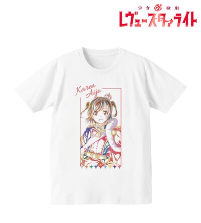 「少女☆歌劇 レヴュースタァライト」のグッズ「Ani-Art Tシャツ（愛城華恋）」。