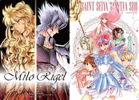 付録の「聖闘士星矢セインティア翔」クリアファイル。