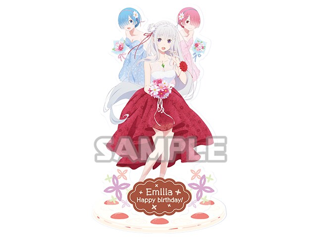 リゼロ」エミリア誕生日＆劇場公開記念ショップ、書き下ろし短編