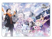 「Re:ゼロから始める異世界生活 Memory Snow アーラム村の冬まつり in 渋谷マルイ」で販売される「フルカラーブランケット Memory Snow ver.」。