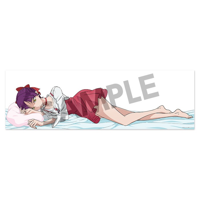 「ゲゲゲの鬼太郎 ねこ娘 添い寝抱き枕カバー」の表面に使用されるイラスト。