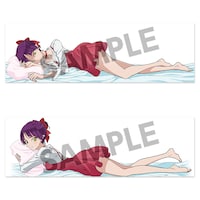 「ゲゲゲの鬼太郎 ねこ娘 添い寝抱き枕カバー」に使用されるイラスト。