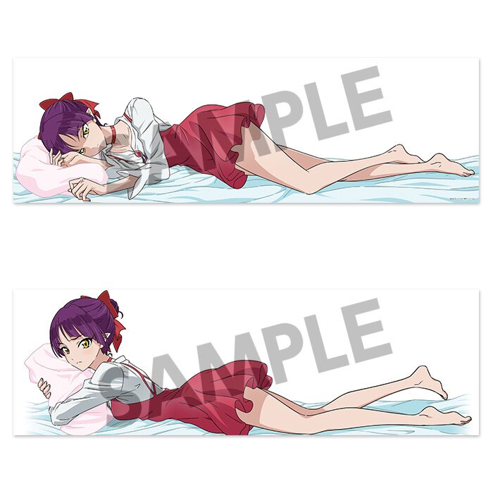 ゲゲゲの鬼太郎 ねこ娘 添い寝抱き枕カバー」に使用されるイラスト 