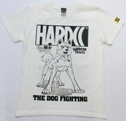 「白い戦士ヤマト（闘犬バニラホワイト）」の前面。