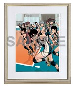 展示・販売される複製原画のサンプル。