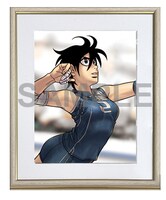 展示・販売される複製原画のサンプル。