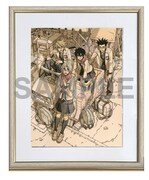 展示・販売される複製原画のサンプル。