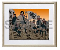 展示・販売される複製原画のサンプル。