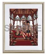 展示・販売される複製原画のサンプル。