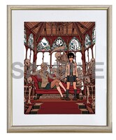 展示・販売される複製原画のサンプル。