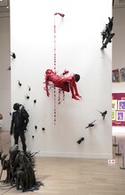 「ジョジョの奇妙な冒険」と小谷元彦のコラボ作品「Morph」。(c)荒木飛呂彦＆LUCKY LAND COMMUNICATIONS／集英社 (c)Motohiko Odani, Courtesy of YAMAMOTO GENDAI