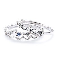 文月海モデルのリング。