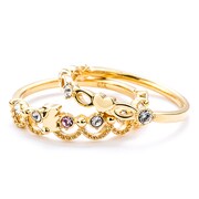 如月恋モデルのリング。