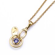 睦月始モデルのネックレス。