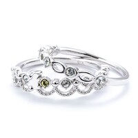 長月夜モデルのリング。