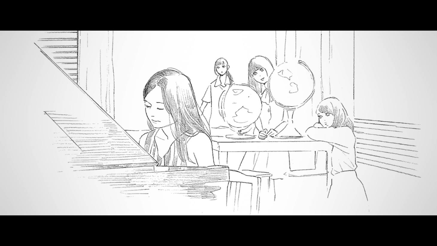 志村貴子による絵コンテ。(c)AKS/キングレコード