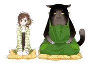 8月22日から28日に登録された作品で、アクセス上位だった「デキる猫は今日も憂鬱」のビジュアル。