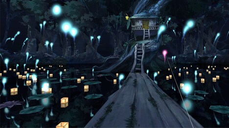 VRアプリ「魂の送り火」イメージ