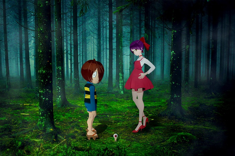 ARアプリ「HoloModels」イメージ