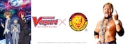 ヴァンガードと新日本プロレス・真壁刀義選手のコラボビジュアル。