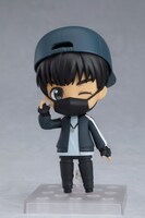 特典の「黒マスク」パーツを使用した様子。