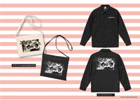 楳図かずおとゴールデンボンバーのコラボグッズ。