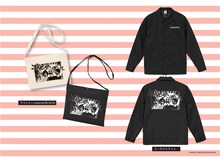 楳図かずおとゴールデンボンバーのコラボグッズ。