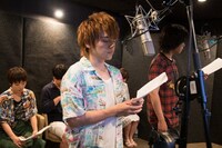 アフレコの様子。