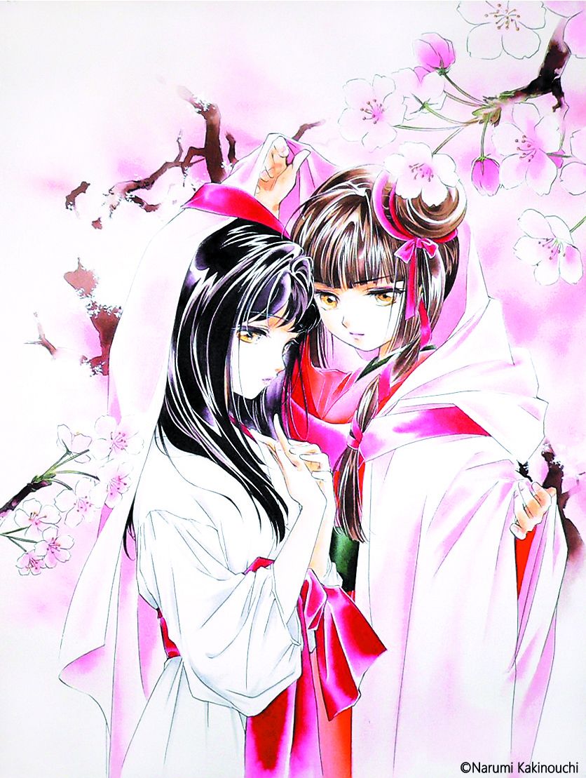 垣野内成美「桜の樹の下で」ポストカード（非売品）