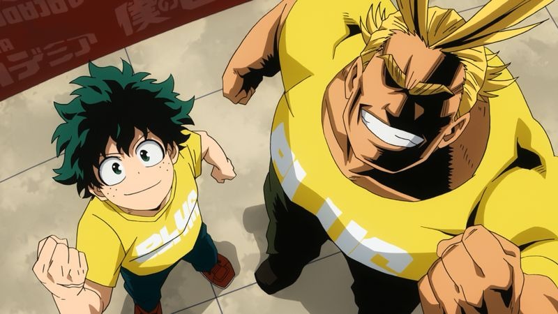 「愛で地球を救え！」の場面写真。(c)堀越耕平／集英社・僕のヒーローアカデミア製作委員会