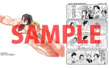 のばらあいこの描き下ろしイラストカード。