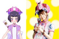 松田美里の設定画。