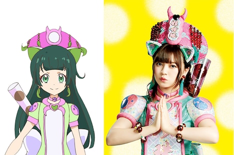 廣川奈々聖の設定画。