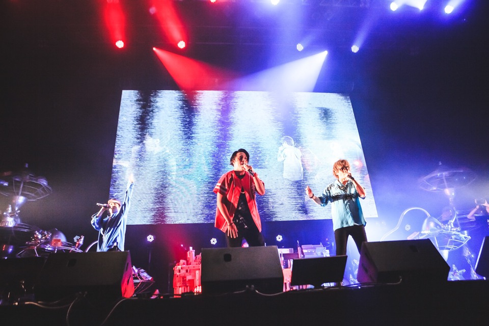 Buster Bros!!!とMAD TRIGGER CREW。（Photo by 粂井健太）