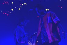 石谷春貴と木村昴。（Photo by 粂井健太）