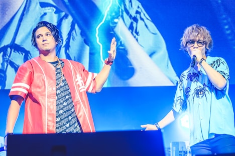 木村昴と浅沼晋太郎。（Photo by 粂井健太）