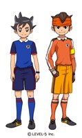 「イナズマイレブン オリオンの刻印」日本代表“イナズマジャパン”のユニフォーム。