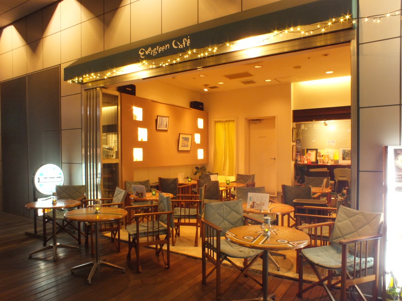 エバーグリーンカフェのイメージ。