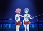 アニメ「RELEASE THE SPYCE」モモが雪の胸に手を当てる意味深な新ビジュアル